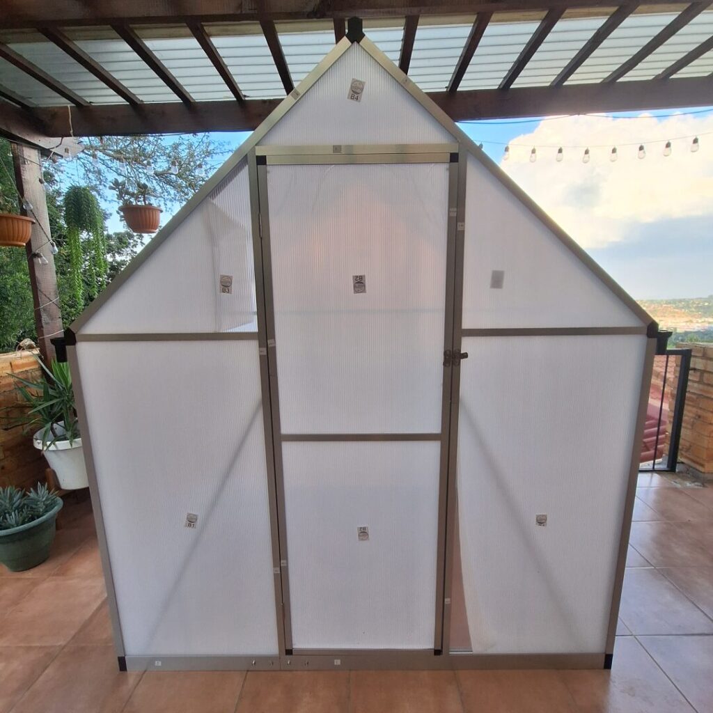 Green House on Patio
